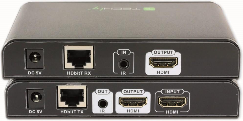 Additional Receiver For Hdmi Extender With Ir Hdbitt Of Cable Network Audio Video Extender Audio Video
