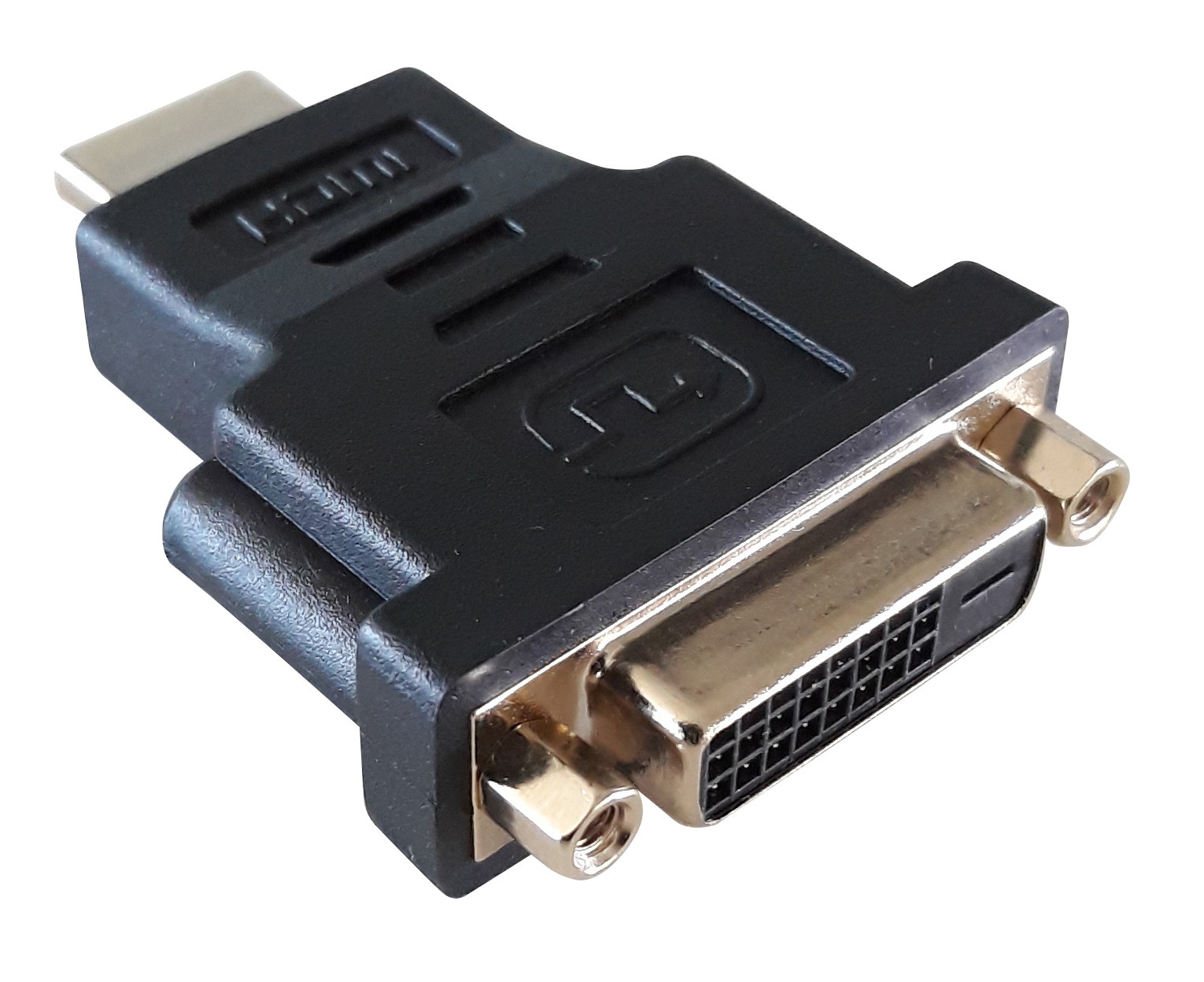 Flexible Angle, Contacts plaqués Or, 4 K2 k Compatible InLine 17660 W Adaptateur HDMI Femelle vers fiche DVI 
