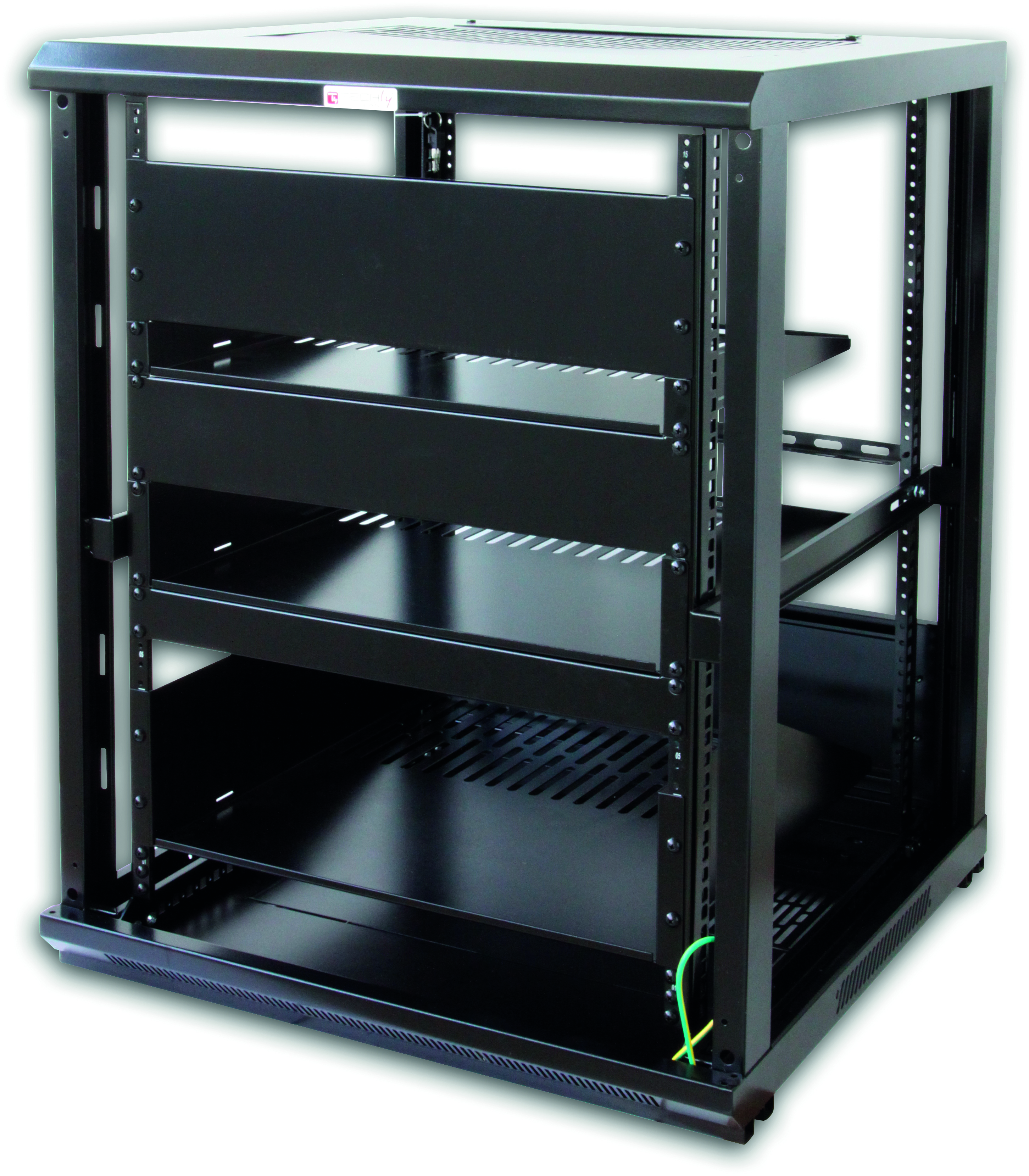 Intellinet I-CASE TRAY-F600BK porta accessori Rack shelf 