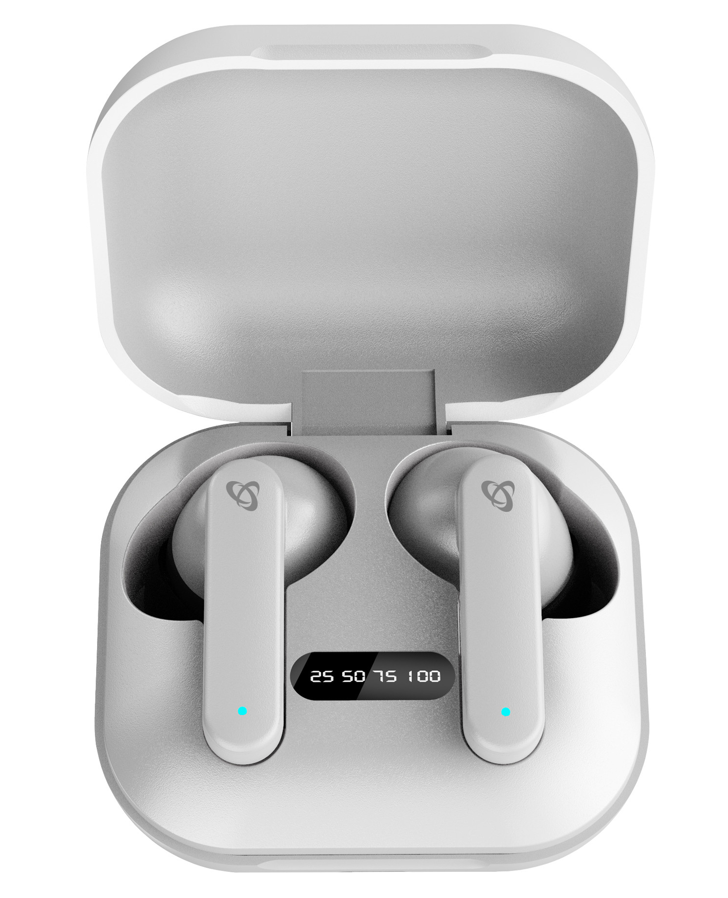 Auricolari Bluetooth v5.1 con Custodia di Ricarica Bianco - Auricolari -  Audio - Multimedia