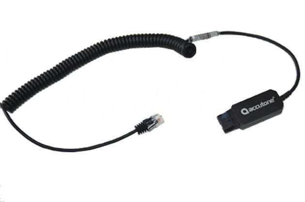 Cuffia Monofonica Professionale con Microfono e Adattatore RJ11 -  Telefonia, ISDN, ADSL - Componenti passivi - Networking