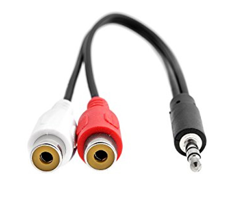 OFC 0.5m blinde Cable RCA audio stereo 