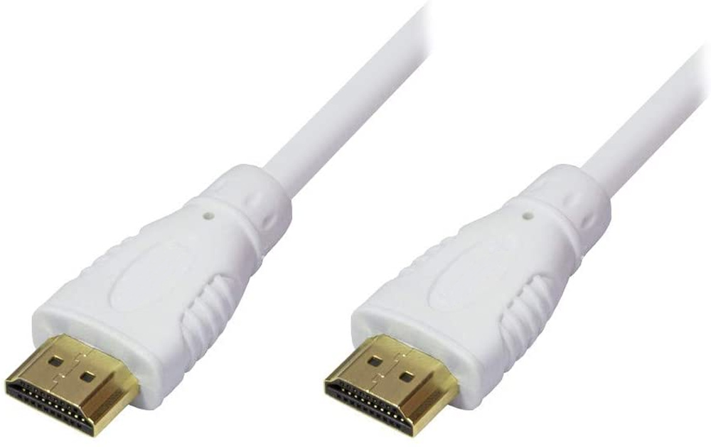 Techly Techly Cavo High Speed HDMI con Ethernet 1 metro Bianco 