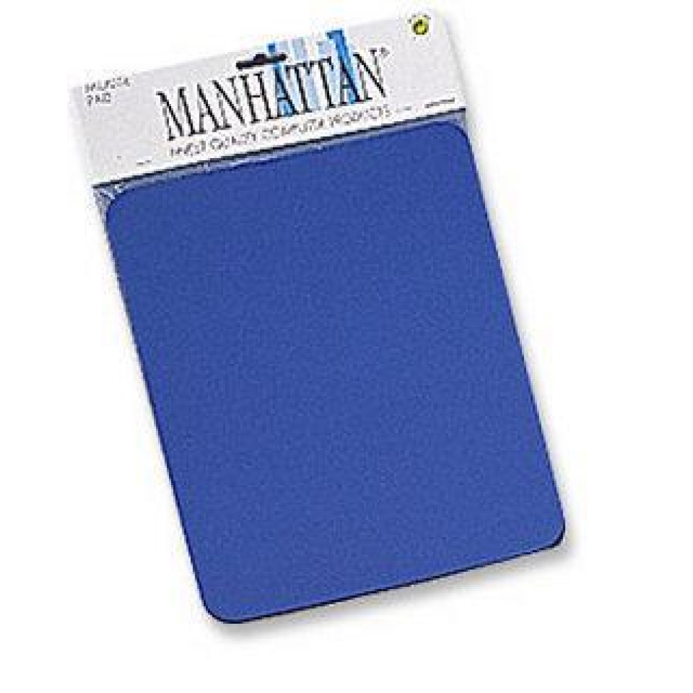 Tappetino Manhattan per Mouse, 6 mm, Blu - MANHATTAN - ICA-MP 11-BL-1