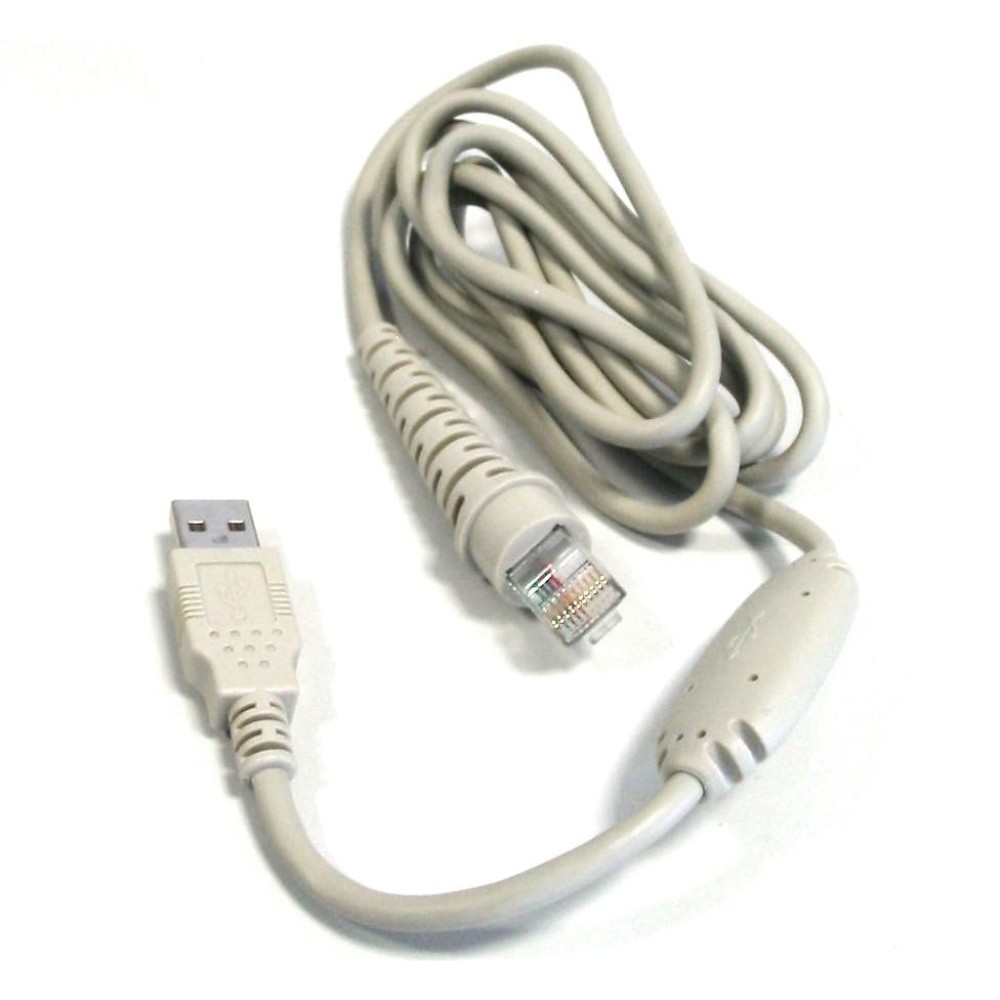 Cavo di Ricambio Lettore di Codice a Barre USB Nero - MANHATTAN - IDATA CCD-CABLE-USB-1