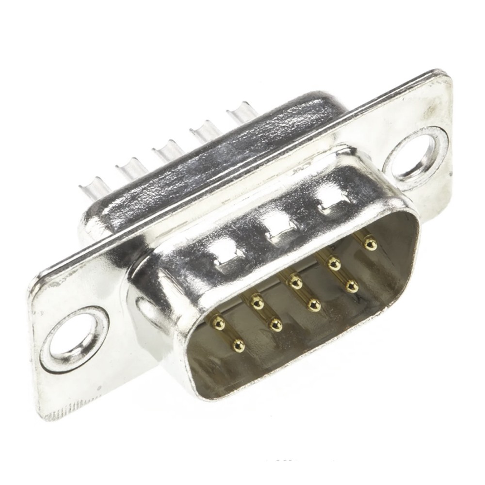 Connettore D-SUB 9 Poli Maschio a Saldare - TECHLY NP - IDSUB 09-P-S-1 Connettore D-SUB 9 Poli Maschio a Saldare - TECHLY NP - IDSUB 09-P-S-1