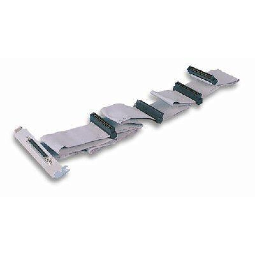 Cavo Scsi III per 7 Hdd con Placca Esterna Cavo Scsi III - MANHATTAN - ICOC 63-CU-4-D-1