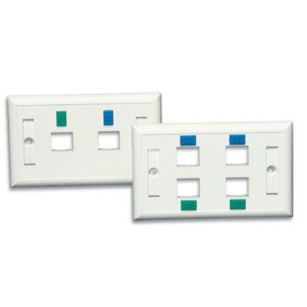 Placca porta frutti 4 posti mod. 503 - OEM - IWP-MD FPL-4-1 Placca porta frutti 4 posti mod. 503 - OEM - IWP-MD FPL-4-1