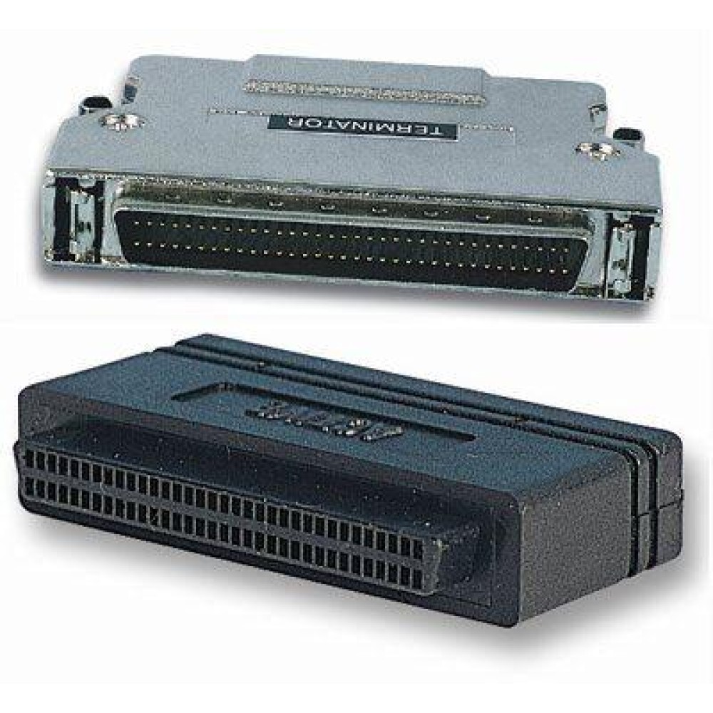 Terminatore IDC 50 interno a tappo Maschio - MANHATTAN - IADAP SCSI-810-1