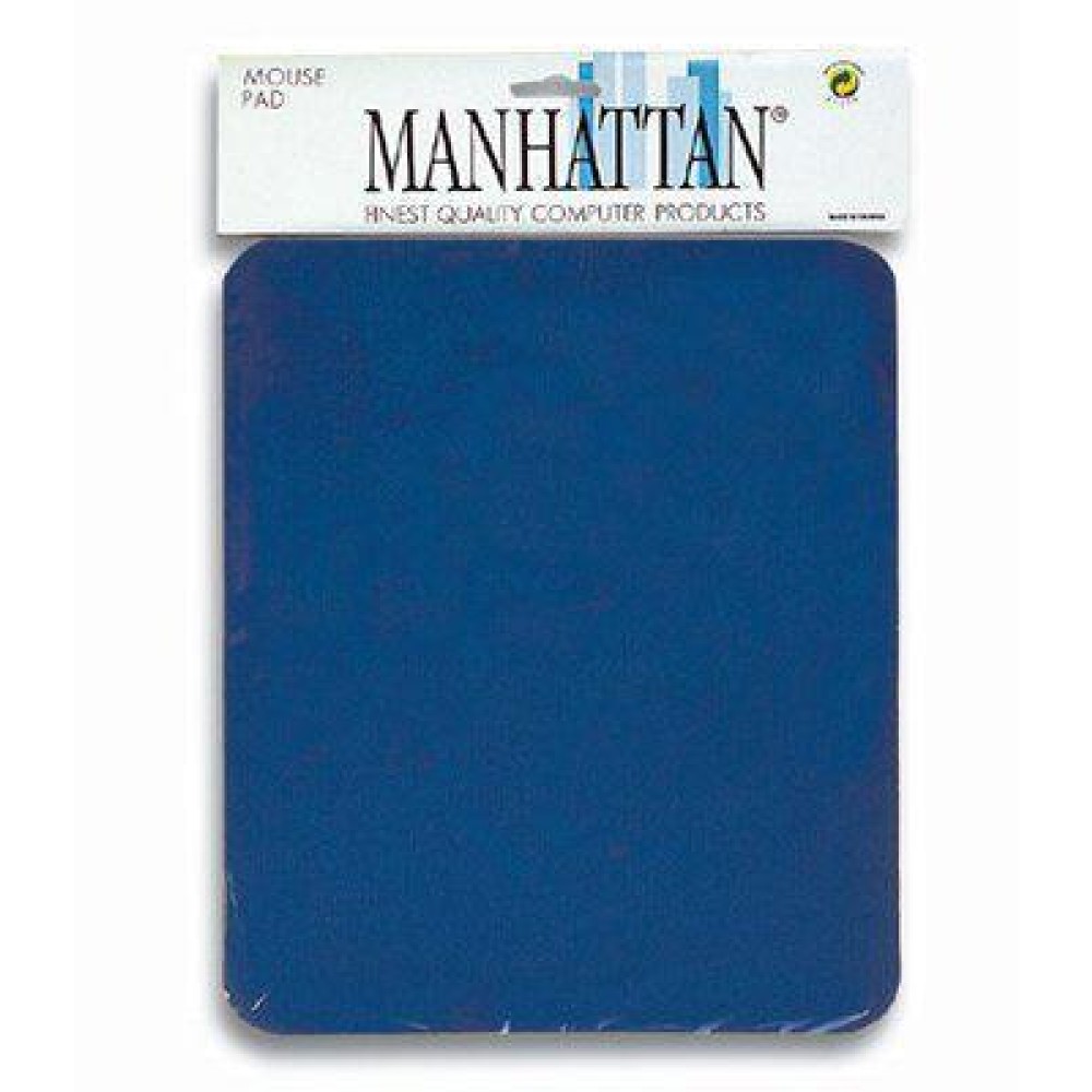 Tappetino per Mouse, 4 mm Manhattan Tappetino blu, 4 mm minimo 200 pezzi - MANHATTAN - ICA-MP 12-4-BL-1