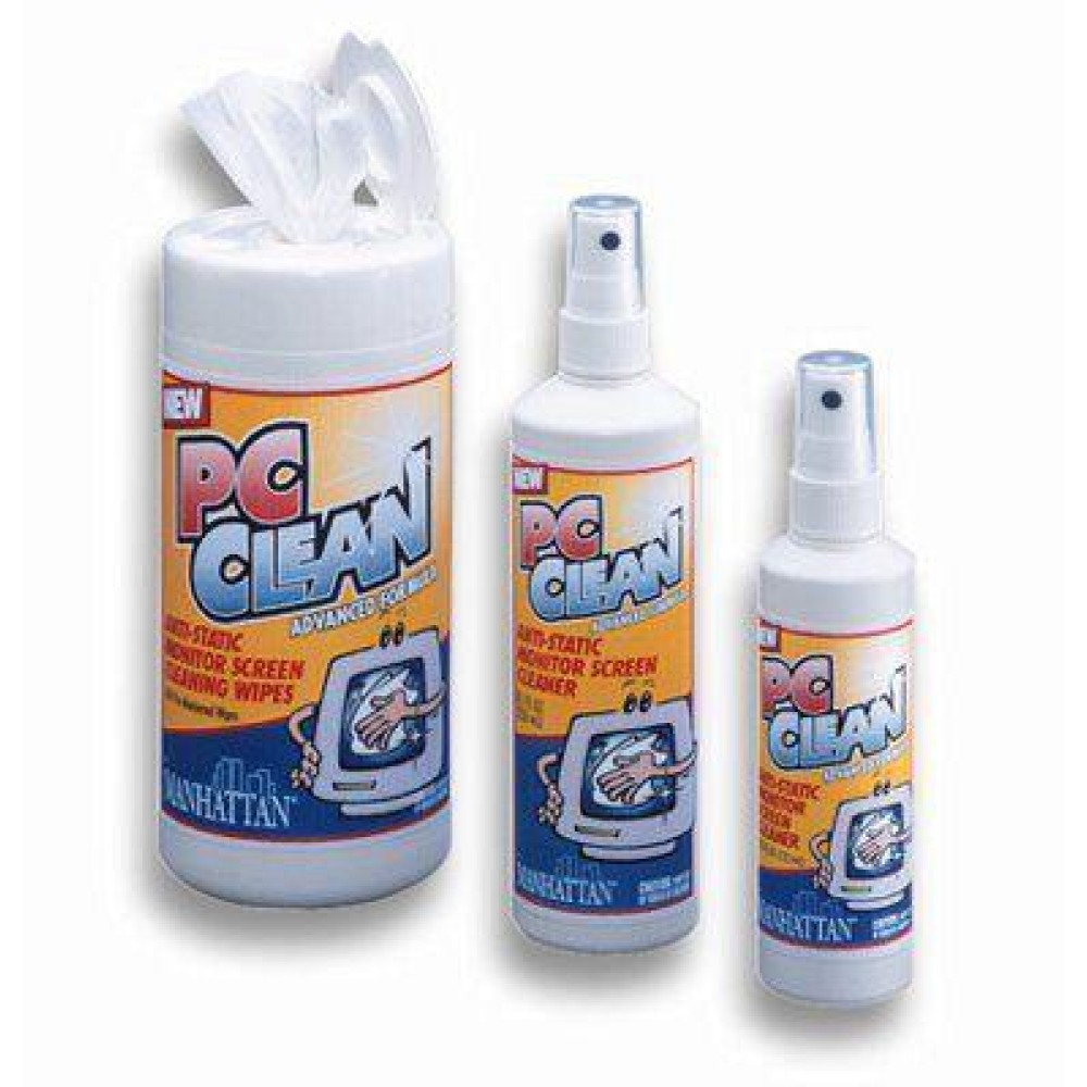 Spray antistatico di pulizia - Flacone da 125 ml - MANHATTAN - IAS-BR 125