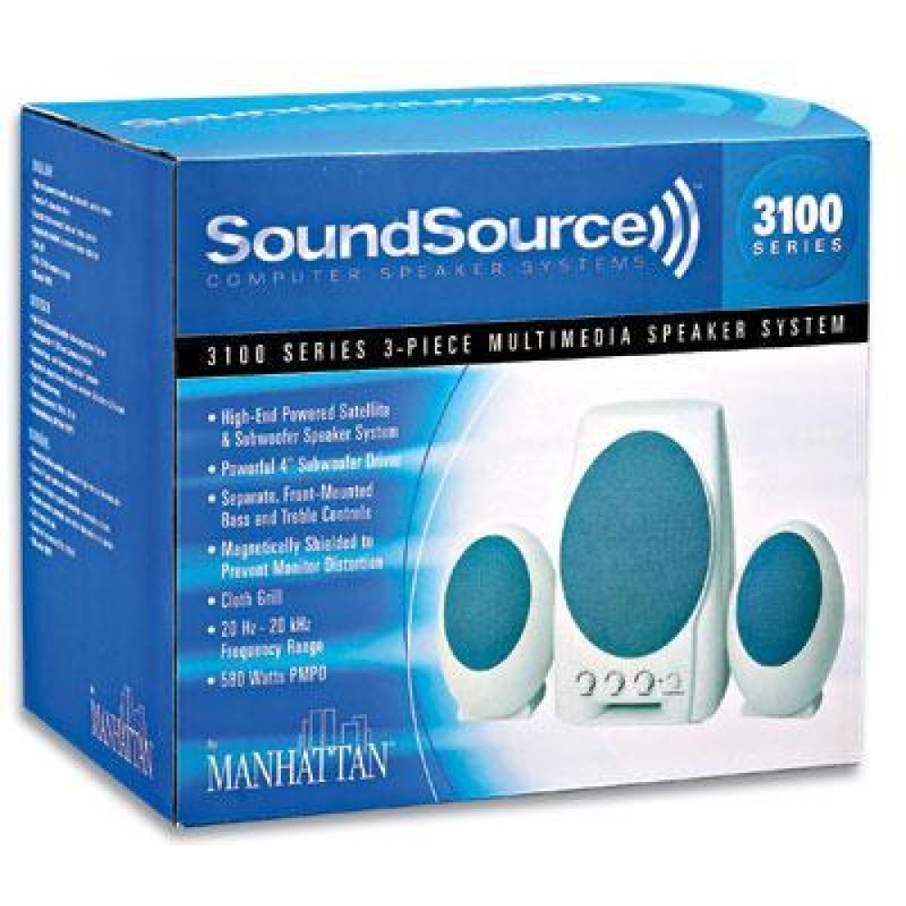 Speakers Sound Source 600 W  - MANHATTAN - ICC SP-580W