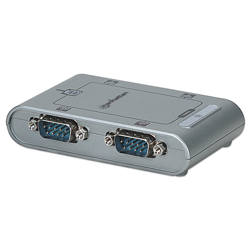 Convertitore da USB a 4 porte seriali - MANHATTAN - IDATA USB-SER-4-1