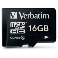 Memoria Micro SDHC 16 Gb - Classe 10 - VERBATIM - IDATA MSDHC-16GB