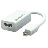 Adattatore Mini DisplayPort (Thunderbolt) 1.1 / HDMI 15cm Bianco - TECHLY - IADAP MDP-HDMIF