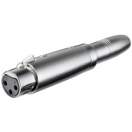 Adattatore XLR Cannon Femmina ad Audio 6,35mm Femmina Mono - GOOBAY - IADAP AU-XLR-453