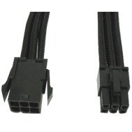 Cavo Prolunga PCI-E 6 Pin 30 cm con Guaina Nera - GELID SOLUTIONS - ICOC CA-6P-01-BK
