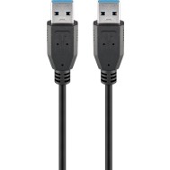  Cavo USB 3.0 A maschio/A maschio 3,0 m Nero - GOOBAY - ICOC U3-AA-030-BL