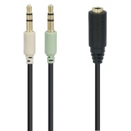 Adattatore Auricolare Microfono per Smartphone - GOOBAY - I-POD-AU
