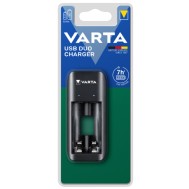 Caricabatterie Universale 2 AA/AAA/USB Duo Charger - VARTA - IBT-VCMINU