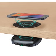 Caricatore Wireless Rapido da Sotto Scrivania 10W - MANHATTAN - I-CHARGE-WRDSK10W