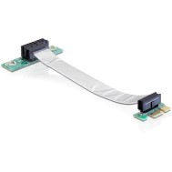 Riser Card PCI Express x1 Sinistra con Cavo Flessbile - DELOCK - ICC IO-PCIE-R