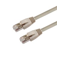 Cavo di rete Patch in rame Cat.8.1 SFTP LSZH 0,5m Grigio - INTELLINET - ICOC LS8-005