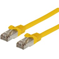 Cavo di Rete Patch in Rame Cat. 6A SFTP LSZH 5 m Giallo - TECHLY PROFESSIONAL - ICOC LS6A-050-YET