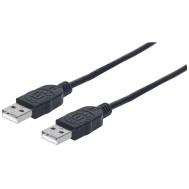 Cavo USB 2.0 A maschio/A maschio 3 m  - MANHATTAN - ICOC U-AA-30-U2
