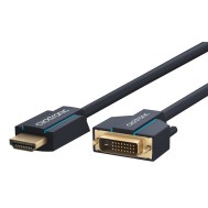 Cavo Video HDMI DVI-D M/M 10 m Alta Qualità - CLICKTRONIC - ICOC CLC-HDVI-100