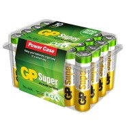 Confezione 24 Batterie GP Super Alcaline MiniStilo AAA: 24A/LR03 - GP BATTERIES - IC-GP151051