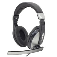 Cuffie Gaming con Microfono Nero HS-302 - SBOX - ICSB-HS302