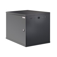 Armadio Rack 19" a muro 6U sezione unica P 500mm Porta Cieca Nero - TECHLY PROFESSIONAL - I-CASE EW-2006BK5C