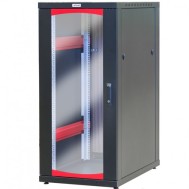 Armadio Server Rack 19" 600x1000 20 Unita' Nero Grigliato serie IdealNET - INTELLINET - I-CASE SVR-I206BKV