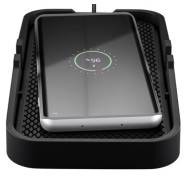 Caricatore Smartphone Qi Wireless da Auto 15W Silicone Nero - GOOBAY - I-CHARGE-WRPAD15W