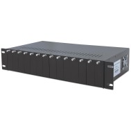 Media Converter Chassis 19" a 14 Porte - INTELLINET - I-ET TX-CR14