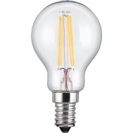 Lampada LED Mini Globo E14 Bianco Caldo 4W Filamento Classe E - GOOBAY - I-LED-E14-39WF