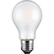 Lampadina LED E27 Bianco Caldo Satinato 7W con filamento Classe E - GOOBAY - I-LED-E27-62WF