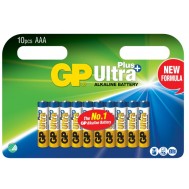 Confezione 10 Batterie GP Ultra Plus Alcaline Ministilo AAA 24AUP/LR03 - GP BATTERIES - IC-GP151168