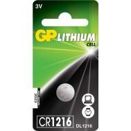 Blister 1 Batteria a bottone CR1216 - GP BATTERIES - IC-GP2292