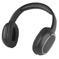 Cuffia Stereo Bluetooth con Microfono Nero - FONTASTIC - ICC SB-BLT55-BK
