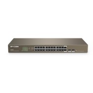Switch Ethernet Gigabit 24 Porte+2 porte SFP Layer 2 Unmanaged - IP-COM - ICIP-G1024F