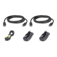 Kit cavo KVM di sicurezza USB DisplayPort a visualizzazione doppia da 3 m, 2L-7D03UDPX5 - ATEN - ICOC 2L-7D03UDPX5