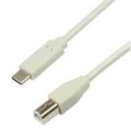 Cavo HighSpeed USB-C™ Maschio/USB-B Maschio 1m Grigio - LOGILINK - ICOC U2-BC-010G