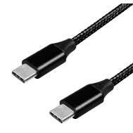 Cavo HighSpeed USB-C™ Maschio/Maschio 0,3m Nero - LOGILINK - ICOC U2-CC-C003B