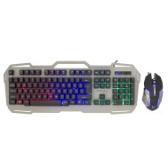Kit Gaming combo Mouse e Tastiera APACHE 2   - WHITE SHARK - ICSB-APACHE2