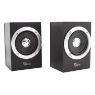 Set Altoparlanti Speakers in Legno per Notebook e PC Jack 3,5 mm - WHITE SHARK - ICSB-GSP602