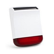 Sirena wireless con lampeggiante 110dB per antifurto con ricarica solare  - CHUANGO - IDATA AF-HDL260C