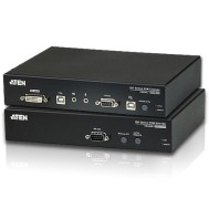 Extender KVM USB DVI 1920x1200 fibra 20km CE690 - ATEN - IDATA CE-690