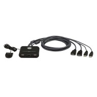 Switch KVM Cablato HDMI FHD USB a 2 porte, CS22HF